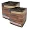 Teacher Created Resources Reclaimed Wood Design Desktop Organizers, 2ct.
